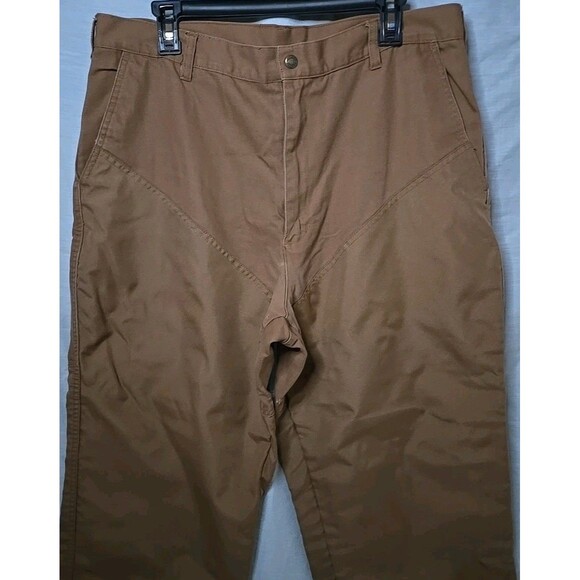 Woolrich Canvas Outdoor Collection Pants Double Knee Hunting Mens Sz 38 x 30 - Picture 2 of 14